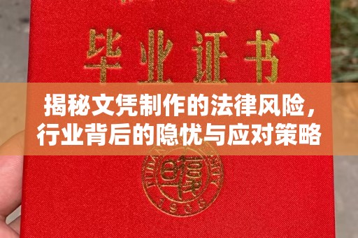 船营揭秘文凭制作的法律风险，行业背后的隐忧与应对策略