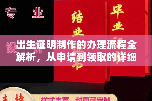当阳出生证明制作的办理流程全解析，从申请到领取的详细指南