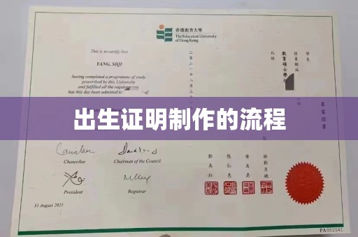 玉东出生证明制作的流程